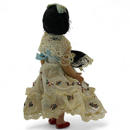 Vintage Spanish Flamenco Doll with Lace Mantilla – vintage dollFlip Side CollectiblesDollcollectible dolldecorative dollflamenco doll3
