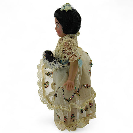 Vintage Spanish Flamenco Doll with Lace Mantilla – vintage dollFlip Side CollectiblesDollcollectible dolldecorative dollflamenco doll5