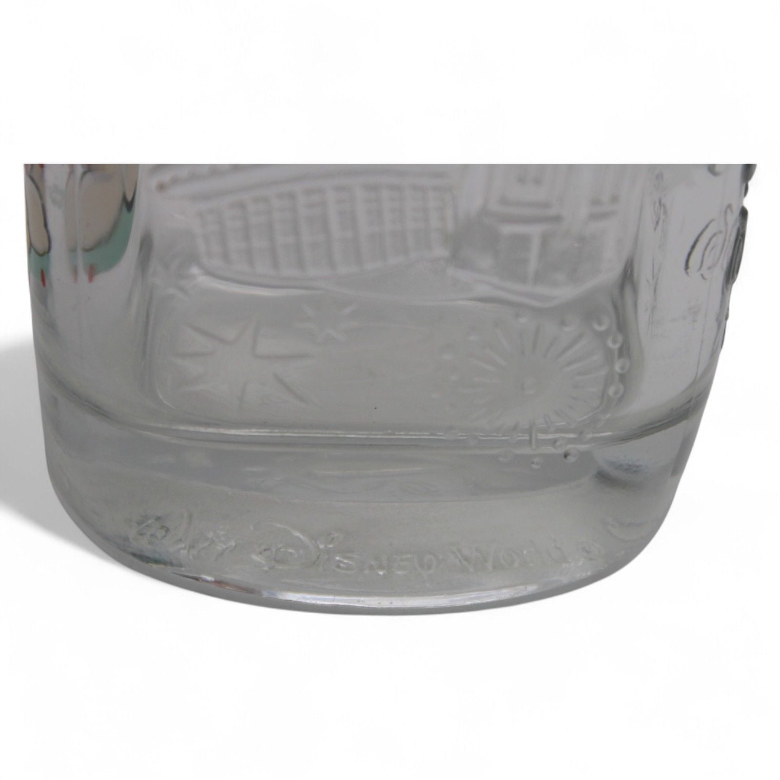 Vintage Disney 2000 Mickey Mouse glass with Sorcerer's Apprentice design