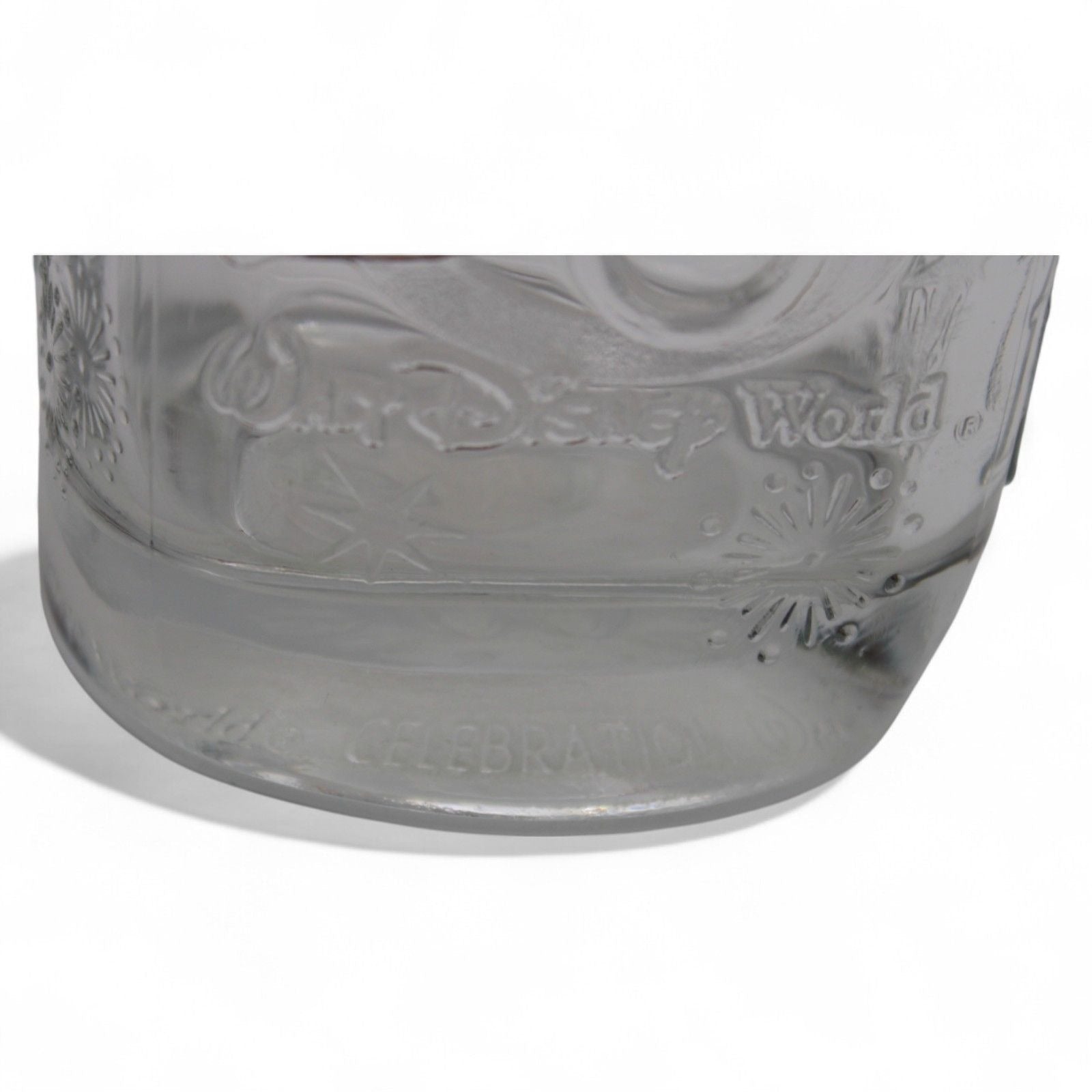 Vintage Disney 2000 Mickey Mouse glass with Sorcerer's Apprentice design