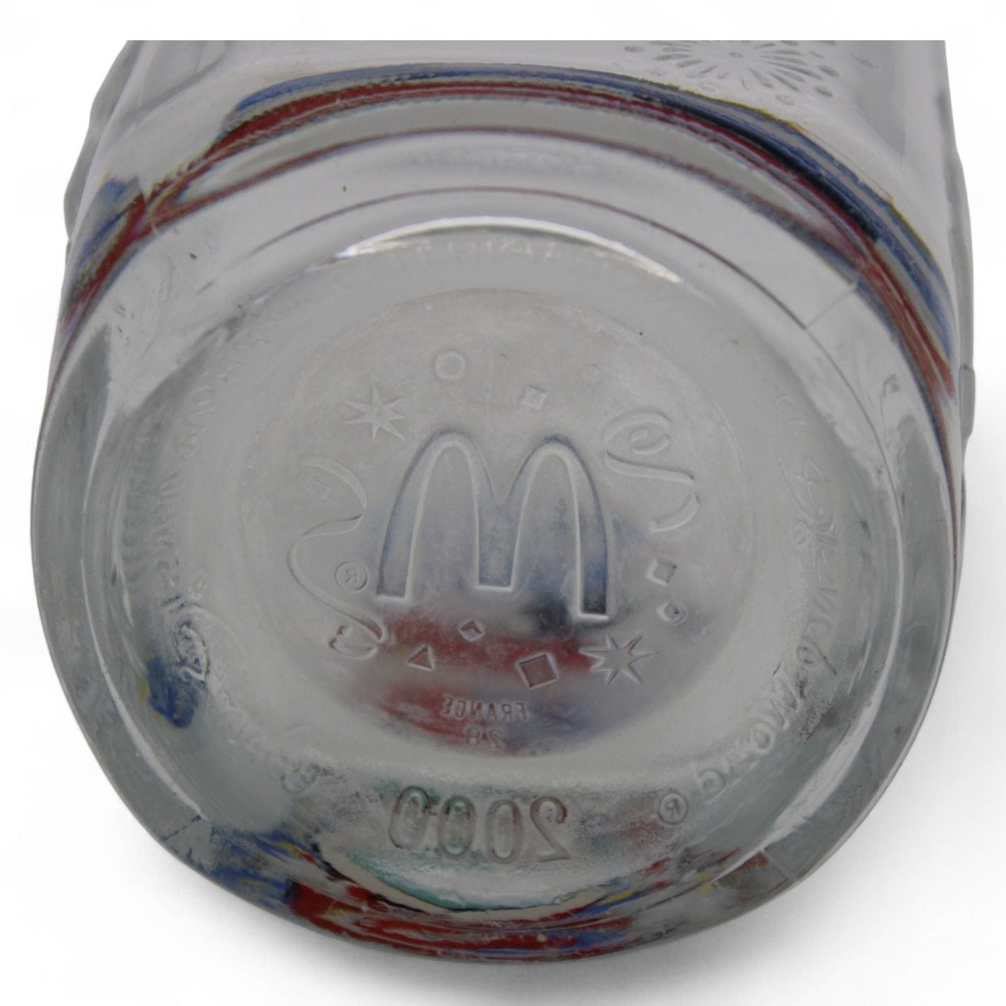 Vintage Disney 2000 Mickey Mouse glass with Sorcerer's Apprentice design