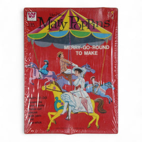 Vintage Disney Mary Poppins Merry-Go-Round Craft Kit packaging
