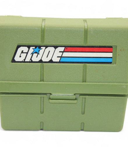 Vintage G.I. Joe green belt case with logo