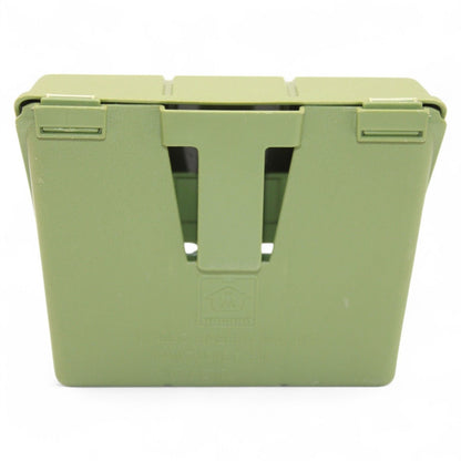 Back view of G.I. Joe green belt case