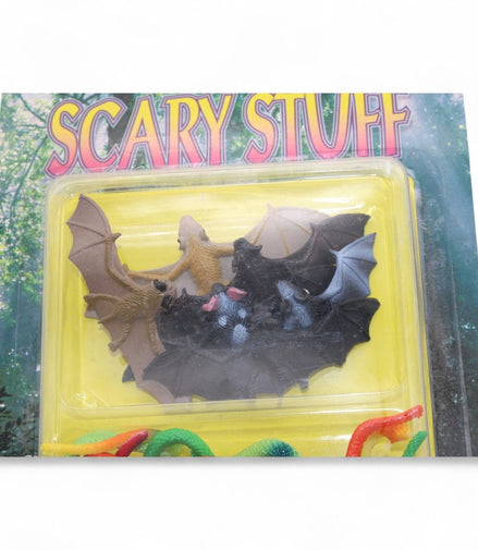 Close-up of bats in the Scary Stuff Creature Set