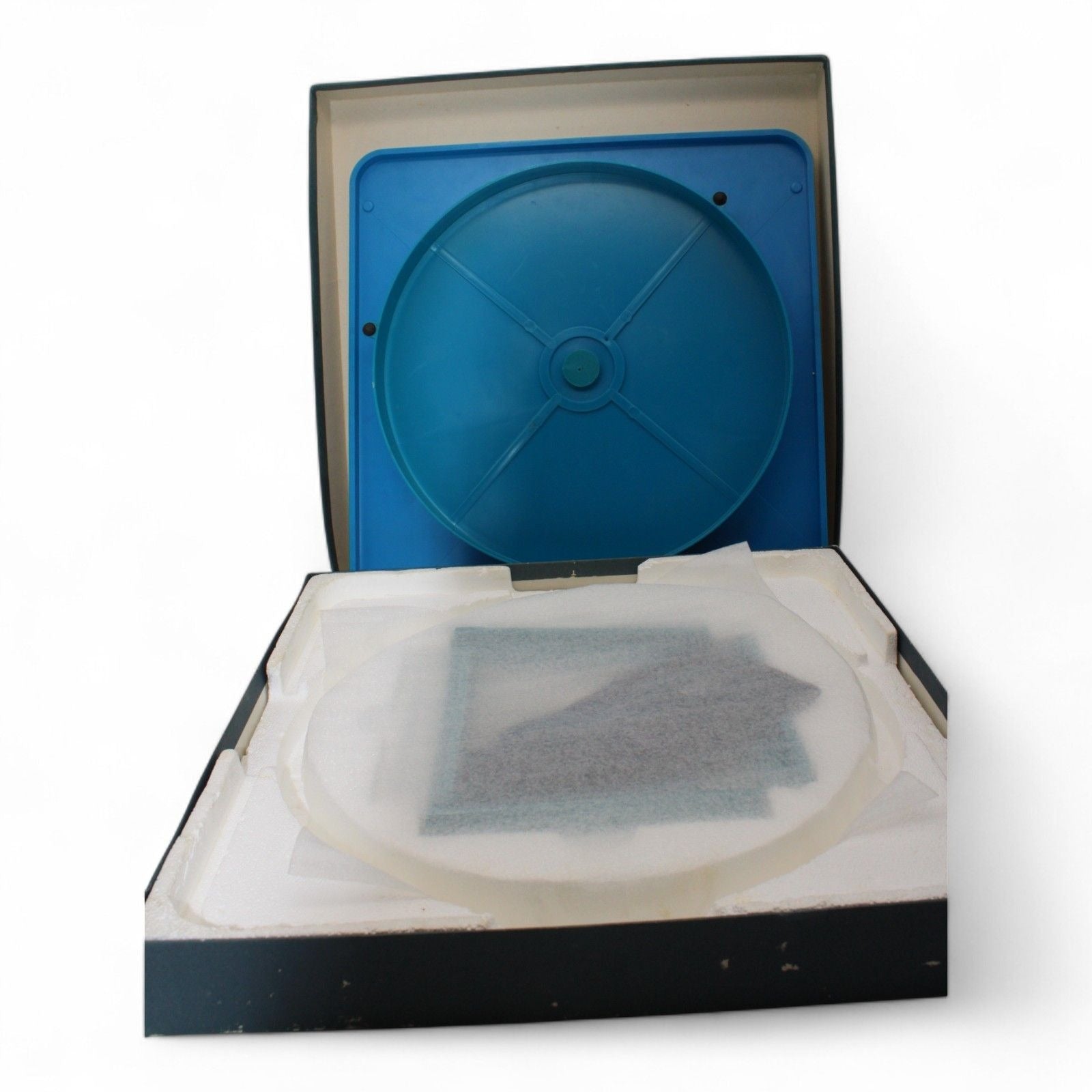 Turntable base of vintage Scrabble game