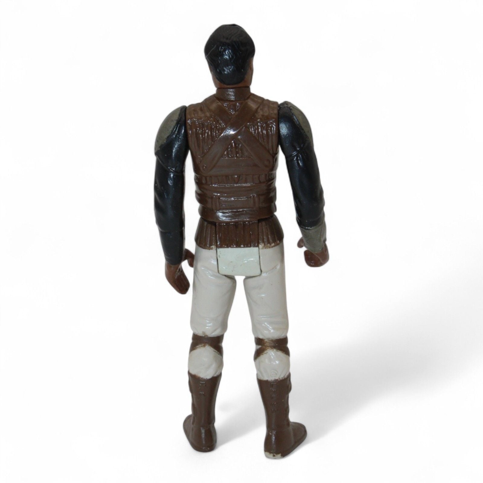 Back view of Lando Calrissian Skiff Guard action figure