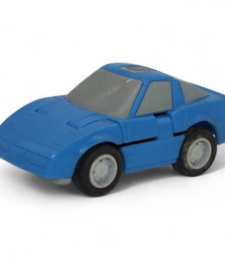 Vintage Transformers G1 Freeway 1985 blue mini Autobot in car form