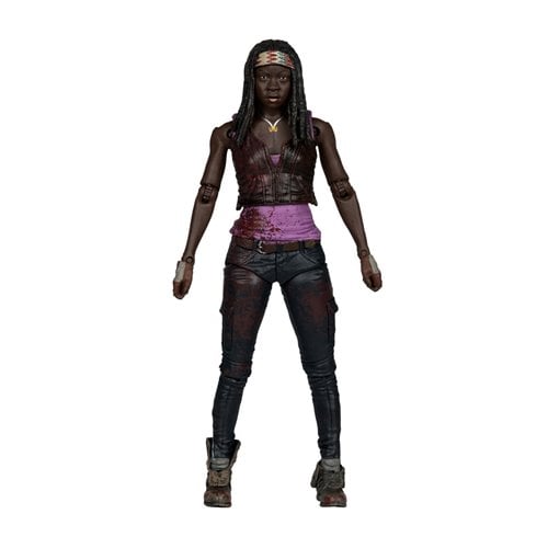 Michonne action figure standing from The Walking Dead