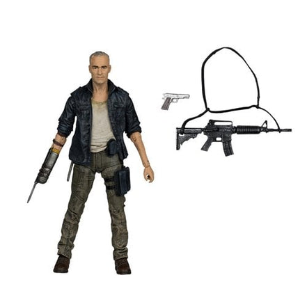 Merle Dixon action figure with weapons from The Walking Dead