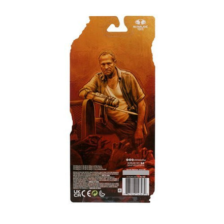 Back of Merle Dixon action figure packaging from The Walking Dead