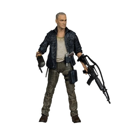 Merle Dixon action figure holding rifle from The Walking Dead