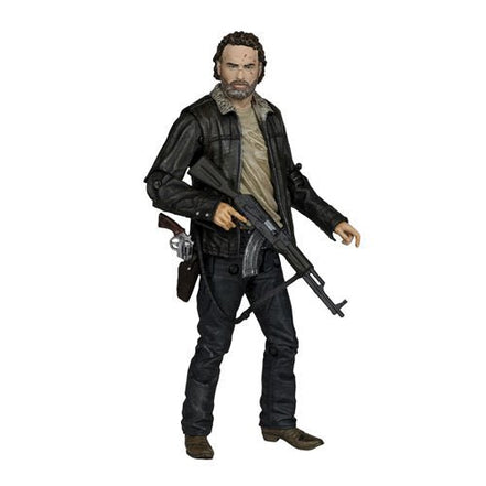 Rick Grimes action figure with rifle from The Walking Dead