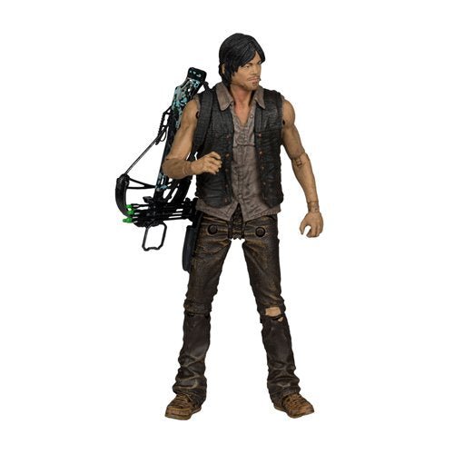 Daryl Dixon action figure with crossbow on back from The Walking Dead