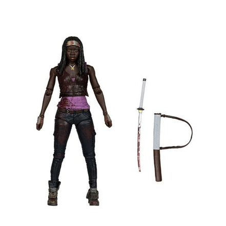 Michonne action figure with katana from The Walking Dead