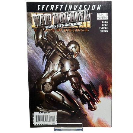 Cover of War Machine #35 from Marvel's Secret Invasion series, 2008