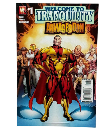 Welcome To Tranquility Comic Collection: Issues 1 - 3 & 11 - 12WildStormComic LotArmageddon storylinecollectible comicscomic book set2