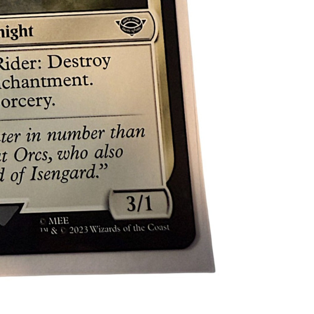 Close-up of the Westfold Rider card showing the power and toughness