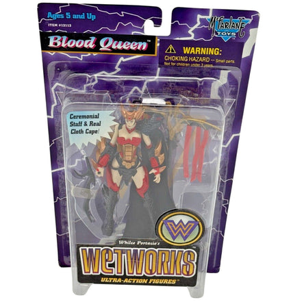 Wetworks Blood Queen action figure in packaging with staff and cape