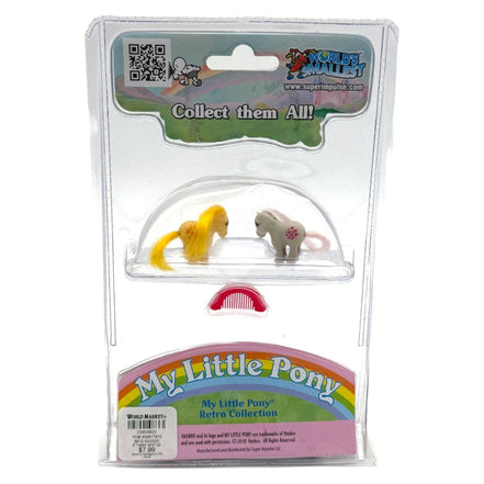 World's Smallest My Little Pony Retro Series 1 Mini Figures – collectible toys - Flip Side CollectiblesToyWorld's Smallest