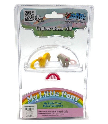 World's Smallest My Little Pony Retro Series 1 Mini Figures – collectible toys - Flip Side CollectiblesToyWorld's Smallest