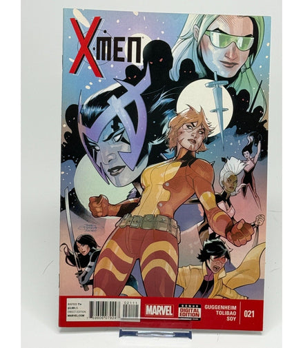 X-Men Comic Book Issue #021 cover featuring iconic characters from Marvel