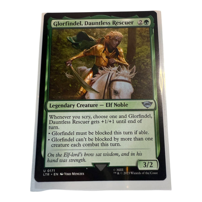 Magic: The Gathering Glorfindel Dauntless Rescuer Card