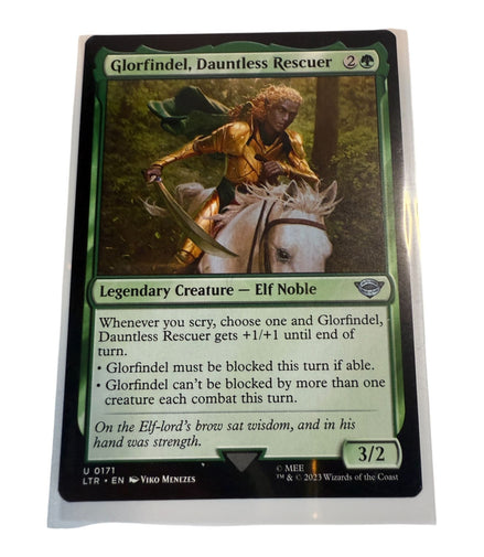 Magic: The Gathering Glorfindel Dauntless Rescuer Card