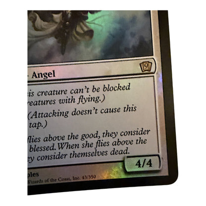 Magic The Gathering Serra Angel Card 1993-2005 Flying & Vigilance