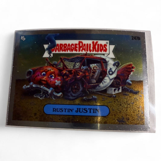Garbage Pail Kids 247b Rustin Justin Collectible Card