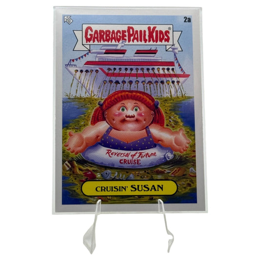 Garbage Pail Kids 2021 Cruisin Susan Card 2a Reverse Of Fortune Cruise