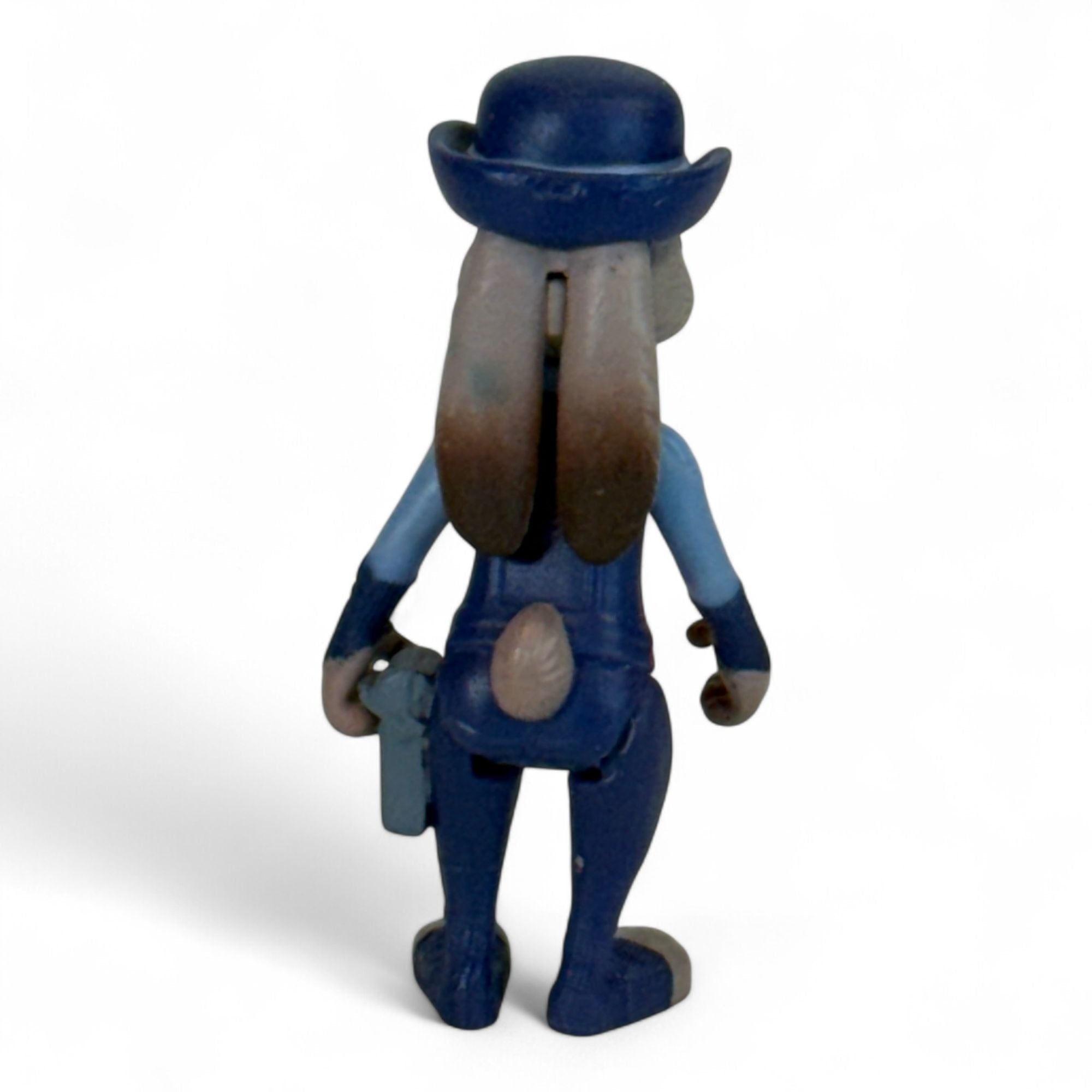 Judy Hopps mini figurine in police uniform back view